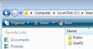 Windows Vista Het delen van bestanden instellen Een gedeelde map maken Klik op de Windows-taakbalk op [Start] en selecteer vervolgens [Computer].