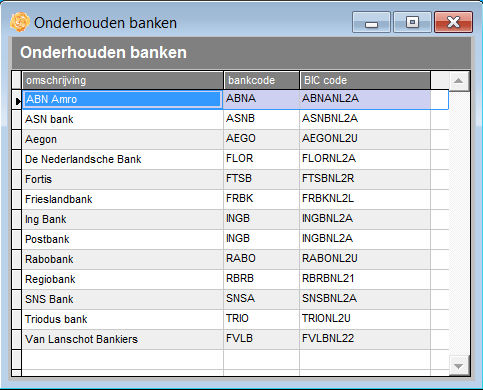 Systeem : ROSA over op de IBAN pagina: 12 Hoofdstuk : Activeren IBAN in ROSA 3.