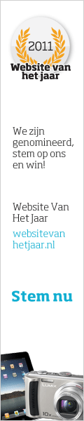 WEBSITE VAN HET JAAR Banners Nominated websites receive a package of banners to promote their nomination. During voting period banners were viewed 716.536.500 times. 1.433.