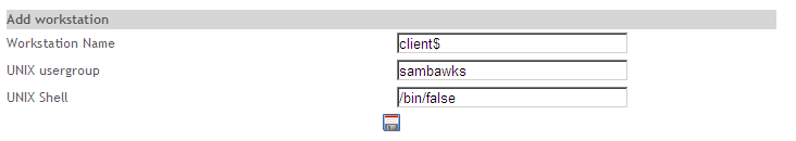 2.3. Clients toevoegen aan Samba In deze sectie voegen we de client-pc s toe aan de Samba-database. Het OS van de client mag geen home-versie zijn aangezien domeinen daarin niet ondersteund worden.