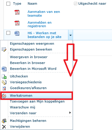 In het voorbeeld wordt bij Startopties er voor gekozen dit handmatig door een geverifieerde eindgebruiker te laten starten per afzonderlijk document. 6.