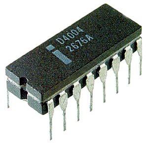 1965-1975 Deze maakt het mogelijk om in plaats van elektronica uit losse componenten op te bouwen, de elektronica te programmeren.