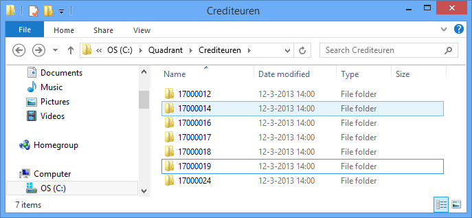 P a g i n a 27 Zo kunt u bijvoorbeeld met <documentenpad> de locatie gebruiken die u in de Vaste Gegevens van de Crediteuren heeft opgegeven: <documentenpad> wordt gevuld met de Bestandslocatie