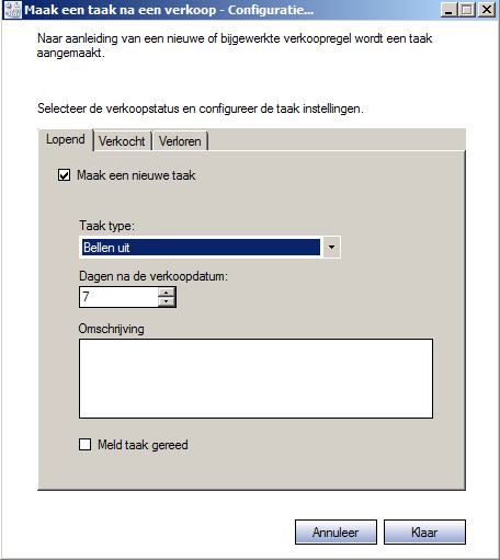 4.3 Module 1002, Opvolgtaken na verkoopactiviteiten. Module 1002 biedt de mogelijkheid om de drie verschillende fasen van de verkoop in SuperOffice te laten opvolgen.