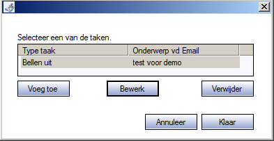 4.9 Module 1007, Verzenden e-mail notificaties. Module 1007 verzend voor gedefinieerde e-mail berichten op het moment dat de gespecificeerde activiteit is afgerond.