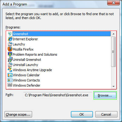 4. Ga naar de tab Uitzonderingen en vink daar de optie aan om u te verwittigen wanneer de firewall van Windows een nieuw programma tegenhoudt. Een Uitzondering aan de Firewall van Windows toevoegen 1.