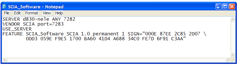 Indien u enkel met versies 2010.0 en nieuwer wilt werken, kan u deze paragraaf volgen. 14. Navigeer via Windows Verkenner naar: C:\Program Files\SCIA\FlexNET 15. Start het bestand lmtools.exe 1.