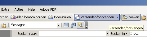 Instellen met Microsoft Outlook 2003 (3/3) 8 U heeft het account succesvol ingesteld. Klik op Voltooien om de Wizard af te sluiten.