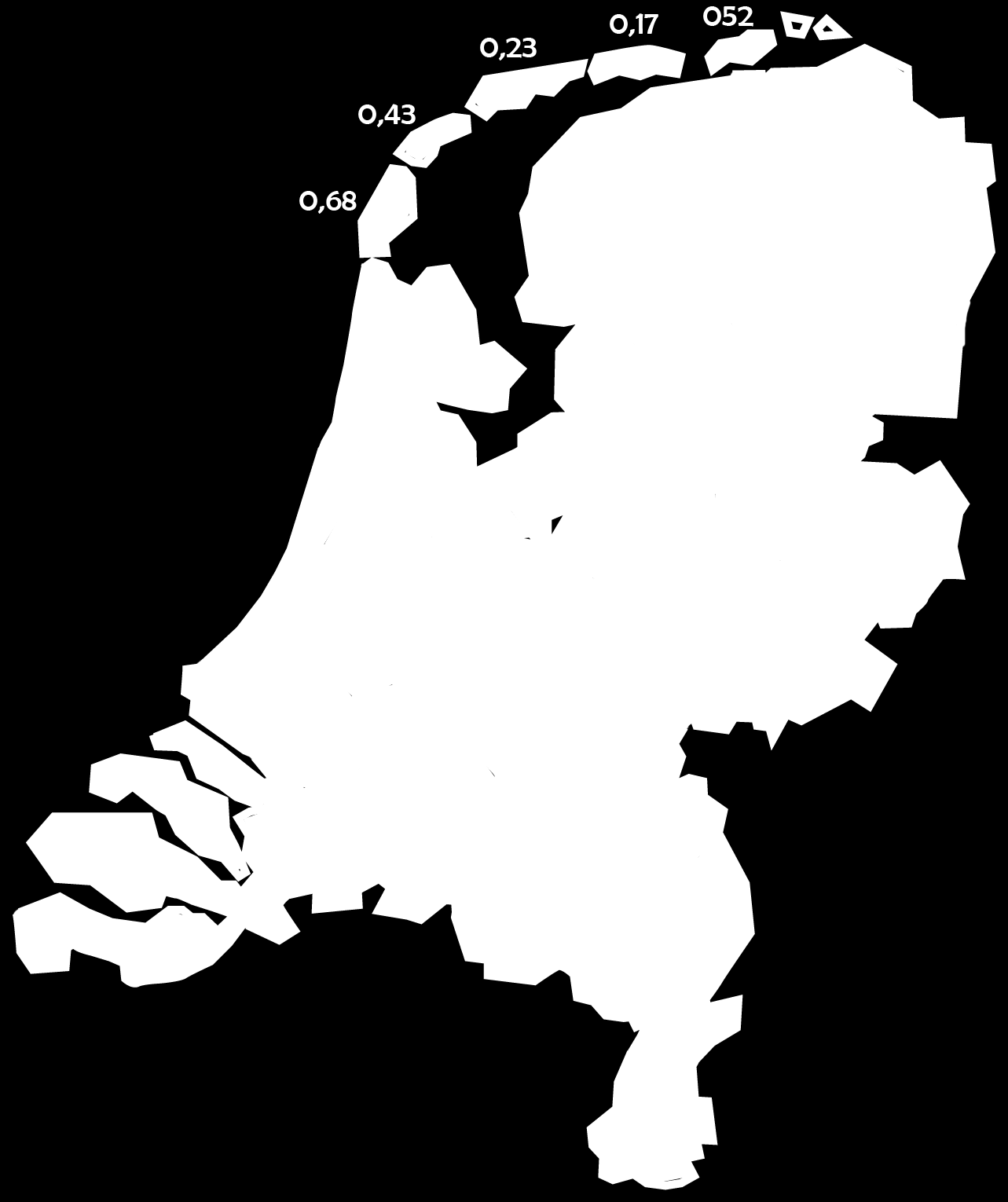Overzicht aantallen vrijwilligers (burgerhulpverleners) in Nederland* Hieronder ziet u in kleur aangegeven hoe de dekking is van (burger)vrijwilligers per ambulanceregio in Nederland.