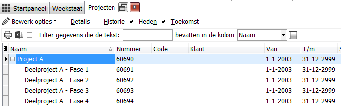 Nieuwe module opbouw TimeTell 8 heeft een nieuwe module opbouw. Er zijn minder modules met meer mogelijkheden: De Database module bestaat niet meer en is voortaan inbegrepen.