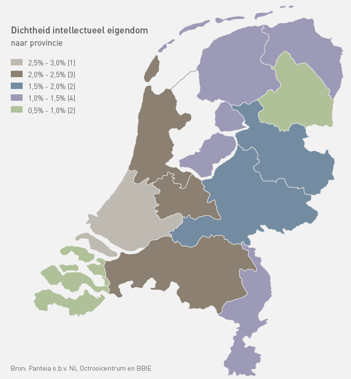 Box 4.2 Waar zitten de innovatieve topsectorbedrijven in Nederland?