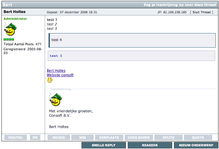 13.0 Versie: 01-1-008 concept_software Zodra je in het scherm zit waar je een nieuw onderwerp voor het forum kan aanmaken is het eerste wat je doet een titel maken.