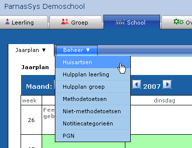 Pagina 23 van 27 Met de zoekvensters kan er een selectie op de lijst met activiteiten gemaakt worden. Open een activiteit door er op te klikken.