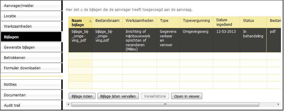 Deel 4: Aanvraag behandelen Bijlagen inzien en verrijken met notities Wie Coördinator Behandelaar Adviseur Wanneer Concept In behandeling Aanvulling gevraagd Ontwerpbesluit Aanhouden beslissing