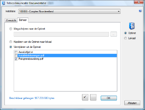 Handleiding OtcNet Bedienen De volgende bestanden zullen automatisch met het bijbehorende programma worden geopend: DOC - Wordpad of Microsoft Word bestanden PDF - Acrobat bestanden TXT -