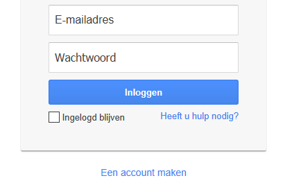 4. Social media-accounts aanmaken 4.1 Google+ account aanmaken in 5 stappen Stap 1 Om een Google+ account aan te maken navigeer je in je browser naar www.google.nl.