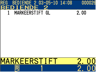 <TOEVOEGEN MET NAAM>, hierbij wordt het artikel met een prijs toegevoegd aan een omzetgroep. U kan direct de omschrijving in de Registratiestand toevoegen. Voordeel: direct klaar en effectief.