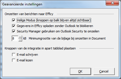 Beveiliging Office Blokkeren Outlook 2007 uitschakelen tijdens uploaden gegevens. Klik in Outlook op extra en dan opties.