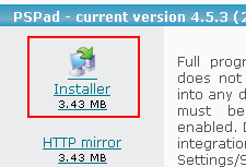 HTML intro PSPad editor installeren bij je thuis: 1. Ga naar http://www.