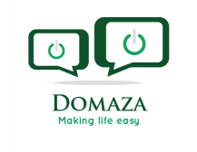 3 1 DOMAZA 1.1 Inleiding Wij zijn Domaza, al een jaar maken wij domotica solutions alsof ze voor onszelf zijn.