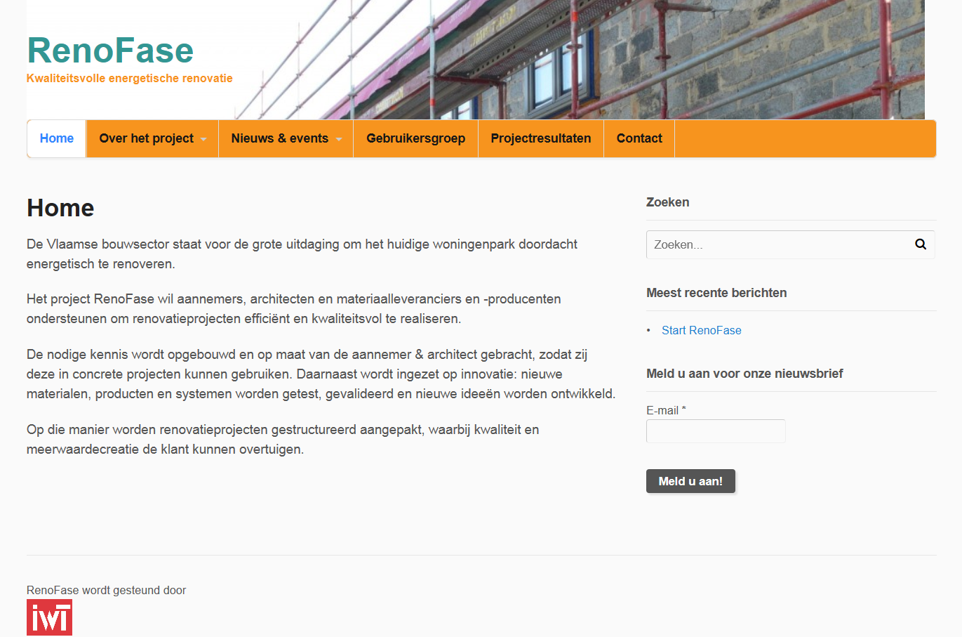 RENOFASE Referenties Stappenplan voor een kwaliteitsvolle energetische