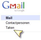 Taken Een taak toevoegen aan je takenlijst Je kan in Gmail ook een takenlijst