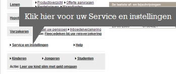 Nu kijken we hoe het bij ING gaat: Eerst loggen we in door als webadres in te typen ing.nl: Vervolgens klikt u op Inloggen Mijn ING om in te loggen.