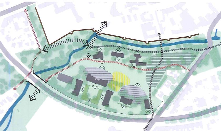 Dusdanig gesitueerd dat de fietsaantrekkende voorzieningen goed en direct worden ontsloten Fietsverbinding Tongersestraat /