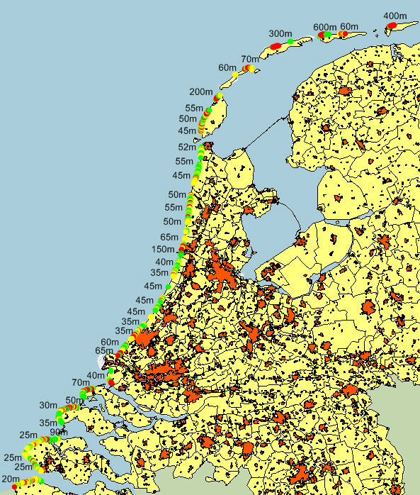 2 Strandbreedtes en recreatief gebruik Noordzeekust 2.