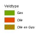 Potentieel in Nederland 2d) Diepte en voorkomen in Nederland (conventioneel) Diepteligging De meeste (bekende) gasvoorkomens in Nederland liggen op een diepte tussen 1 en 4 km.