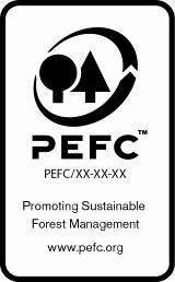 b) de gebruiker van het PEFC Logo duidelijk en zonder twijfel kan worden herkend aan de hand van andere on-product informatie. 7.3 