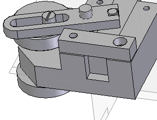 Drijfstangmechanisme in 3D tekenen met Solid Edge 43 Plaatsen van de drijfstang.
