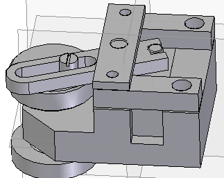 Drijfstangmechanisme in 3D tekenen met Solid Edge 46 Via Include kunnen we geometrieën van reeds geplaatste onderdelen kopiëren naar ons schetsvlak. Doe dit met de cirkel van diameter 10 (boring).