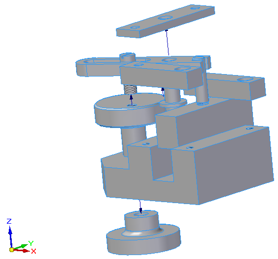 Drijfstangmechanisme in 3D tekenen met Solid Edge 50 8. Ploftekeningen. Terminologie : Bij de meeste zelfbouwpakketten krijg je een tekening met daarop de onderdelen en hun onderlinge samenhang.