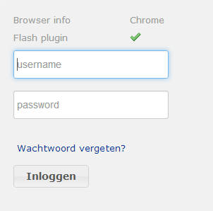 Behalve een goede browser, is de installatie van een goede versie van FlashPlayer ook noodzakelijk voor een optimale werking van IVisualZ. 2.