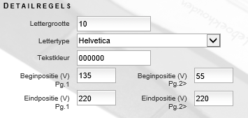 5 Lay-out editor 5.1 Preview In de lay-out editor via Basisgegevens/layouts is een knop toegevoegd waarmee een preview van de layout getoond kan worden.