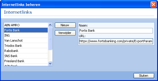 12.5 Instellingen U kunt in C@shflow een aantal instellingen wijzigen. Klik hiervoor op [Bestand], [Instellingen].