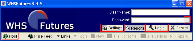 Installatie en opstarten Stap 1: Installatie Op onze cliënten-website > WHS Futures > Installeren NB: Indien u Windows 7, 8 of Vista gebruikt, dient u het programma als administrator uit te voeren.