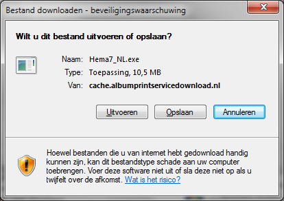 Wanneer u hier uw e- mailadres invult en op de paarse knop genaamd: download de gratis software klikt, gaat de download van de software van start.