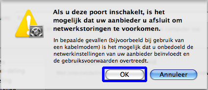 klik op OK.