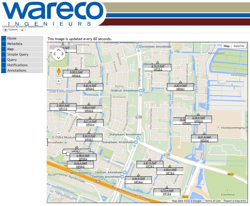 Standaard worden afwijkingen van dataloggers binnen een maand verholpen. Eénmaal per jaar wordt een preventieve onderhoudsronde uitgevoerd waarbij ook handmatige controlemetingen worden uitgevoerd.