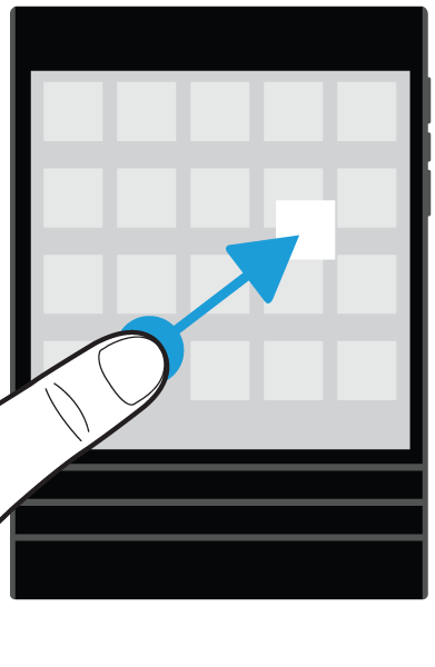 Toepassingen en functies Mappen aan het beginscherm toevoegen U kunt uw app-pictogrammen ordenen door mappen te maken op uw beginscherm.