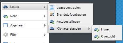 6. Kilometer verwerking Binnen I-Wise is het mogelijk om de kilometerstanden van het wagenpark met de backoffice uit te wisselen.