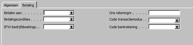 3 Instructie Navision - Crediteuren Indien betalingen worden geblokkeerd, worden openstaande posten van deze crediteur niet meegenomen in een betalingsvoorstel.