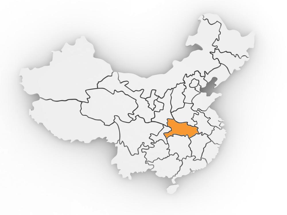 Markten in China Hubei 57 miljoen inwoners