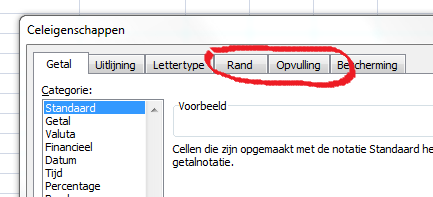 4. Opmaak Hoe pas je het rekenblad aan zodat het de vorm krijgt die jij wilt? 4.