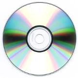 schijf Cd-rom of DVD: Cd-rom of DVD in speler leggen