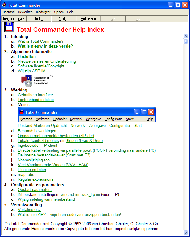 Total Commander NL Help project Ik had al aangekondigd dat er een Nederlandstalig helpbestand voor Total Commander zou komen. Nu, het is er!