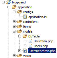 Leeropdracht 5.3 In leeropdracht 5.1 heb je een model gemaakt van de tabel users.