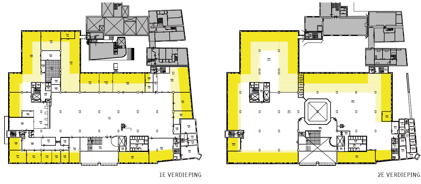 Datum 28-01-2014 9 Optimaliseren van daglicht Meer werkplekken langs de gevels